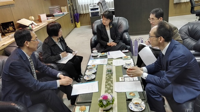 色色啦
代表团赴日本高校交流访问