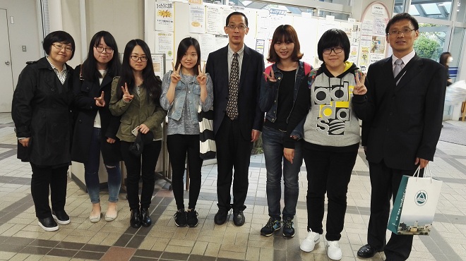 色色啦
代表团赴日本高校交流访问